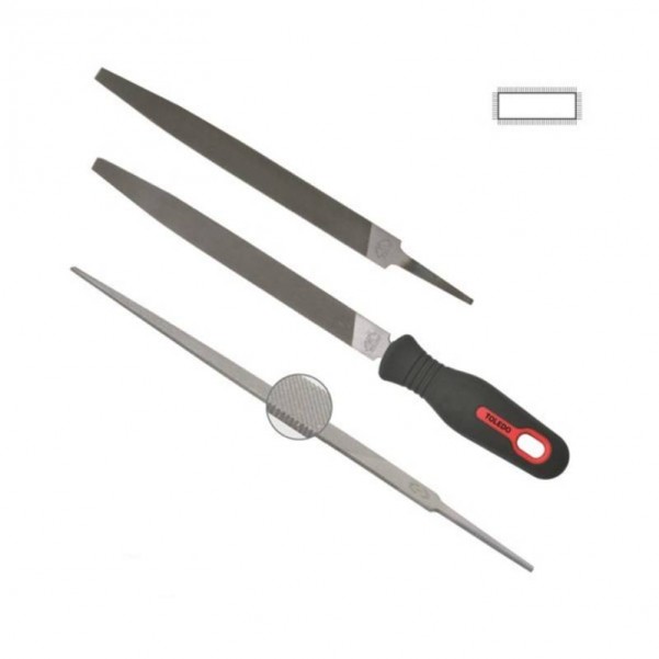 Toledo 08WF01BU - 200mm Warding File Bastard Spiral Cut Files