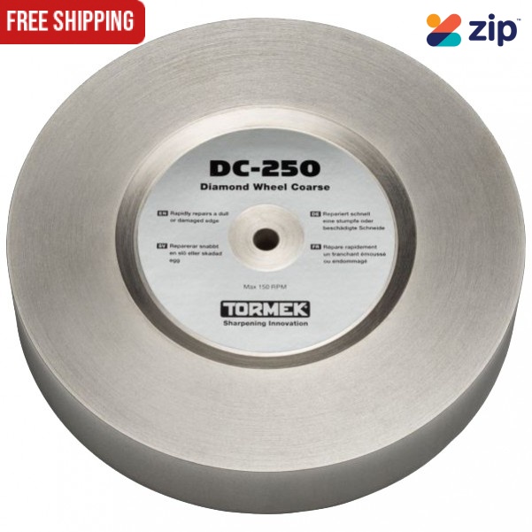 Tormek DC-250 - 250mm 360 Grit Diamond Wheel Coarse to suit T-8 Sharpening Accessories