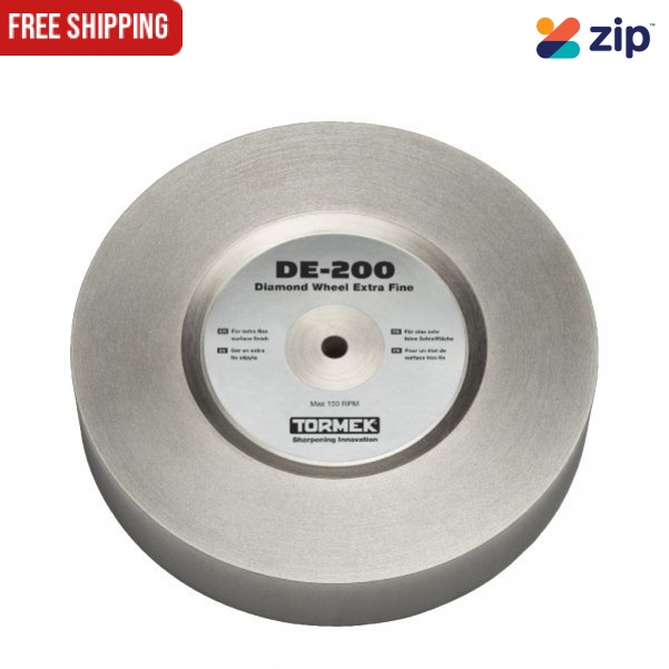 Tormek DE-200 - 200mm 1200 Grit Extra Fine Diamond Wheel Suits T-4