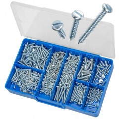 Torres HAK02 - 500 PCE Pan Slotted Self Tapping Screws Kit Screws