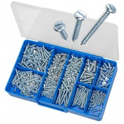 Torres HAK02 - 500 PCE Pan Slotted Self Tapping Screws Kit