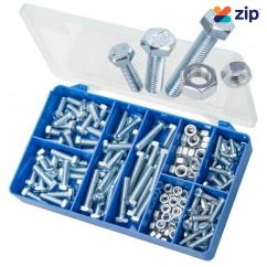 Torres HAK11 - 150 PCE Mild Steel Hex Bolt & Nuts Kit