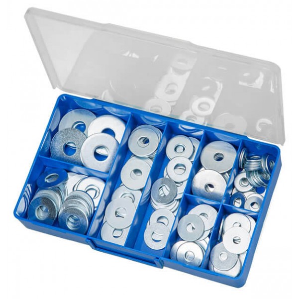 Torres HAK14 - 150 PCE Large Fender (Penny) Washers Kit Screws