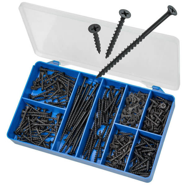 Torres HAK20 - 300 PCE Countersunk Buggle Head Self Tapping Screws Kit Screws Torres HAK20 - 300 PCE Countersunk Buggle Head Self Tapping Screws Kit Screws