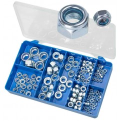 Torres HAK37 - 100 PCE Nylon Self Locking Nuts Kit