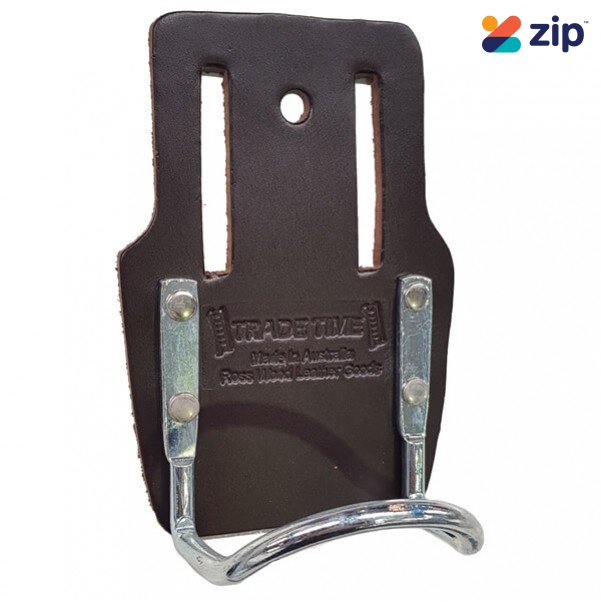 Trade Time HAMHOLFIX - Full Grain Leather Fixed Slotted Hammer Holder  Holders