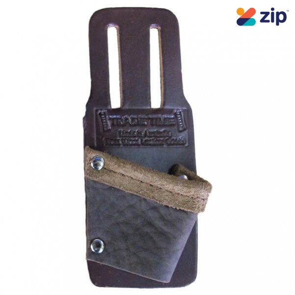 Trade Time SQUAREHOLDER - Full Grain Leather Roofing Square Holster - Slotted