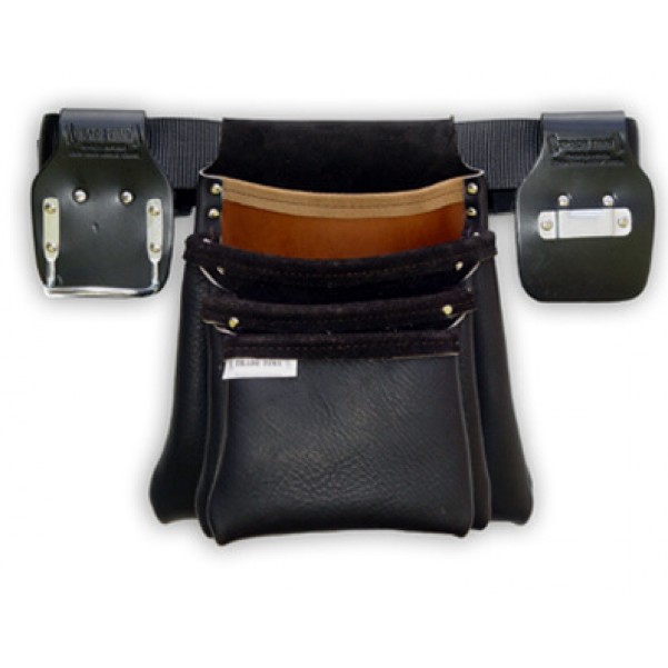 Trade Time 600 - Four Pouch Single Carpenter's Bag Tool Aprons, Belts & Holders