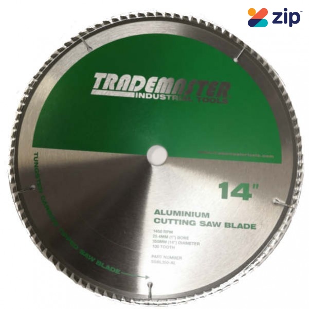 Trademaster SSBL350-AL - 355mm 100T Aluminium Cutting Saw Blade