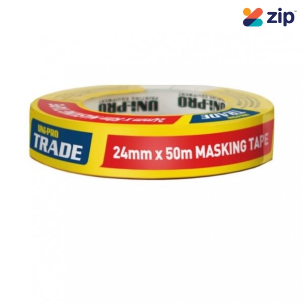 UNi-PRO 70624 - 24mm x 50m Trade Masking Tape