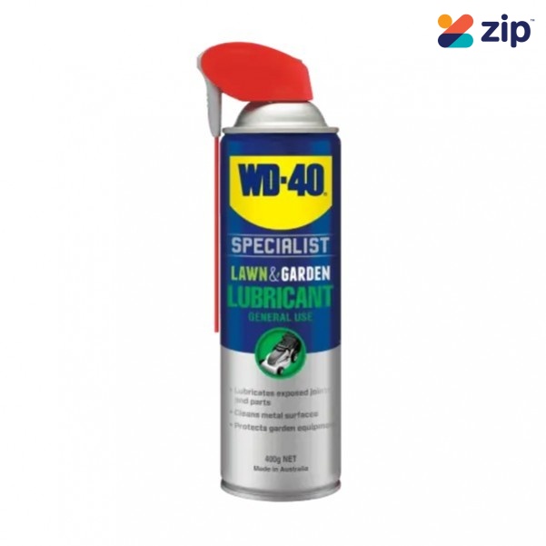 WD-40 91002 - 400g Specialist Lawn & Garden General Use Lubricant w/ Smart Straw