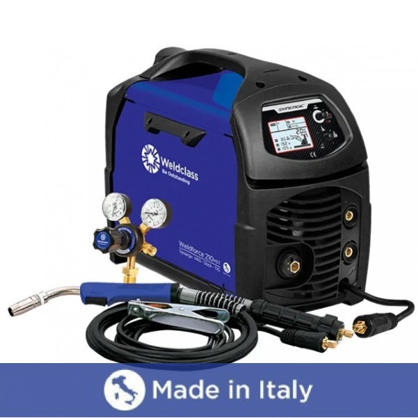 Weldclass WC-210MST - 240V ULTRA 210MST MIG-Stick-TIG Welder Standard package