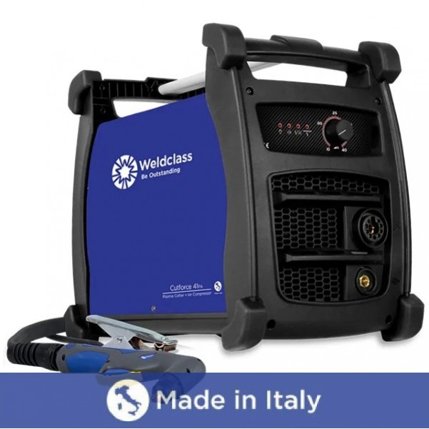 Weldclass 41PA - 240V 40A Cutforce Plasma Cutting Inverter with Buit-in Air Compressor 