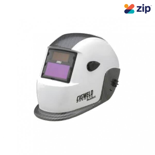 Cigweld 454323 - Weldskill Auto-Darkening White Carbon Welding Helmet