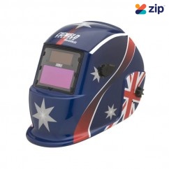 Cigweld Weldskill 454324 - Auto-Darkening Aussie Flag Welding Helmet