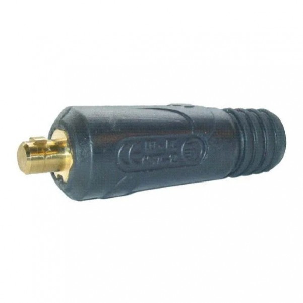 Weldclass P6-1025MC - Dinse 10-25 Style 9mm Pin Male Cable Connector