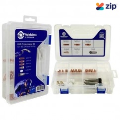 Weldclass WC-01644 - MIG Spare Parts Kit with Storage Box Binzel 24 