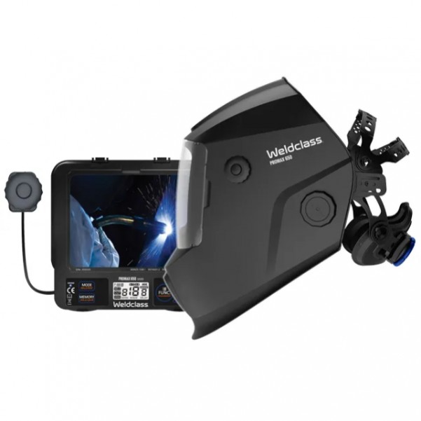 Weldclass WC-05343 - Promax 650 Matt Black Fire Metal Welding Helmet Welding Helmets