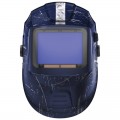 Weldclass WC-05345 - Promax 680 Blue Retro Graphic Welding Helmet