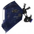 Weldclass WC-05345 - Promax 680 Blue Retro Graphic Welding Helmet Welding Helmets