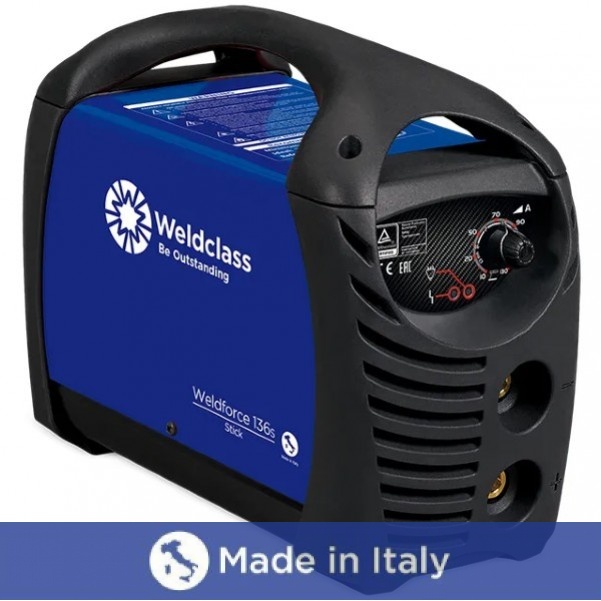 Weldclass 136S - 240V ULTRA 136S Stick WelderWeldforce Inverter Welder Standard Package Mig
