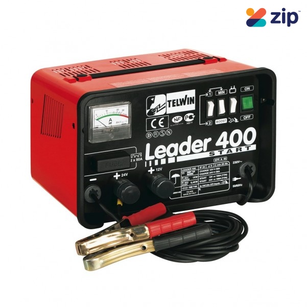 Telwin TWLEADER400 - 12/24V 45 Amps Battery Charger Leader 509531