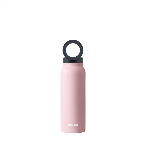 Ringo All-in-One Water Bottle with Magnetic Phone Mount - Pink 950ml (32oz) Accessories for Smartphones and Tablets