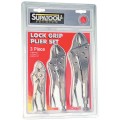 Supatool 5026 - 3 Piece Locking Pliers Set Plier