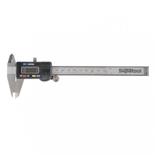 Supatool S11016 - 150mm (6") Metric & Imperial Digital Vernier Caliper