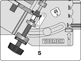 Sharpen the secondary facets