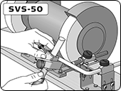 Multi Jig SVS-50 on bench grinder